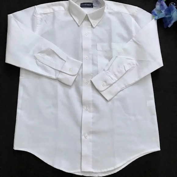 Kaynee NWOT Button Down School Uniform Boys 10 Husky - Picture 3 of 6